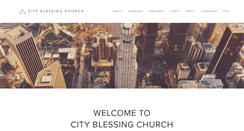 Desktop Screenshot of cityblessing.org
